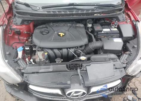 2013 Hyundai Elantra Limited из США, поврежденный, VIN KMHDH4AE1DU511190